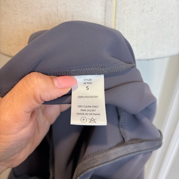 ASTR Side Tie Gray Jumpsuit - Picture 8 of 9